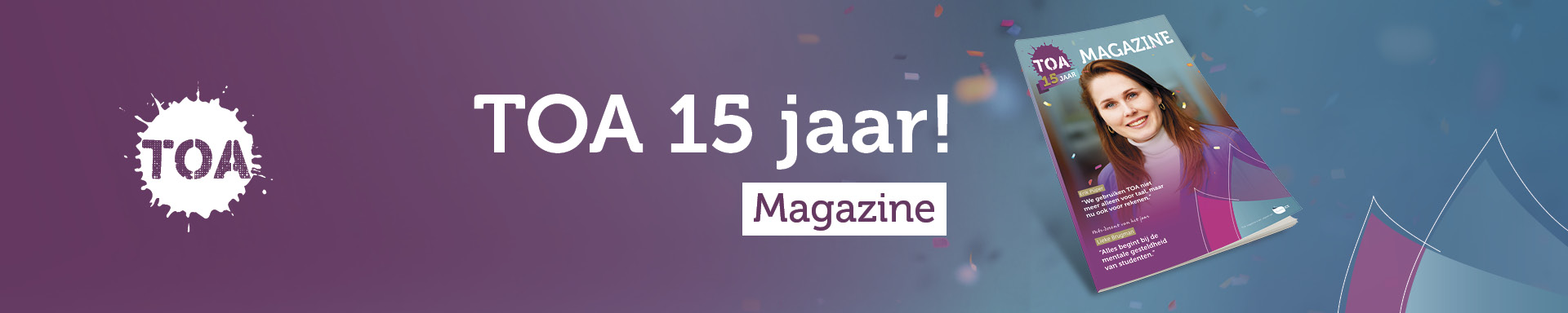 Magazine 15 jaar TOA