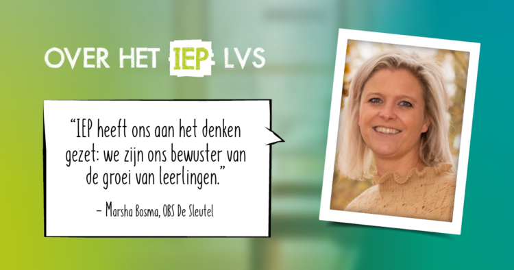 Marsha Bosma IEP Leerlingvolgsysteem - Referentie
