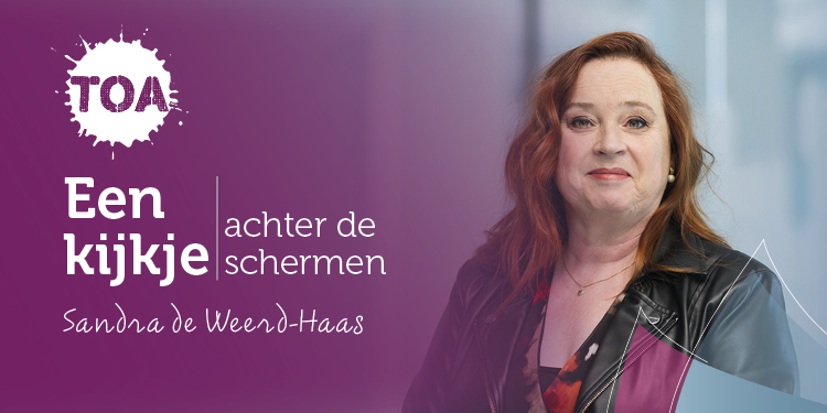 Kijkje achter de schermen met Sandra