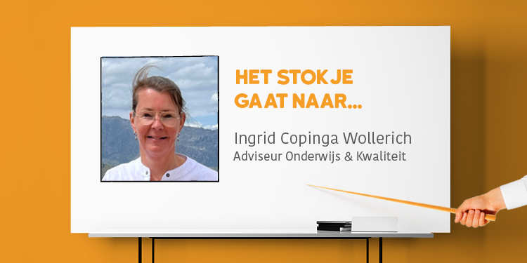 Stokje doorgeven, JIJ! Voortgezet onderwijs