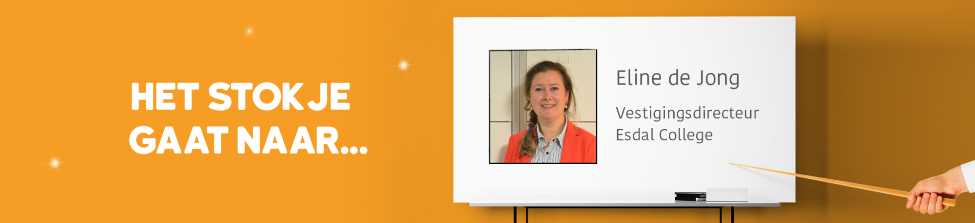 JIJ! Stokje doorgeven